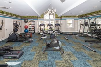 Updated 24 hour fitness center